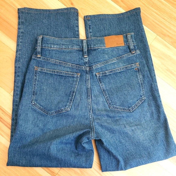 Madewell Perfect Vintage Wide Leg Jean in Medium Wash size 27 - Picture 2 of 12